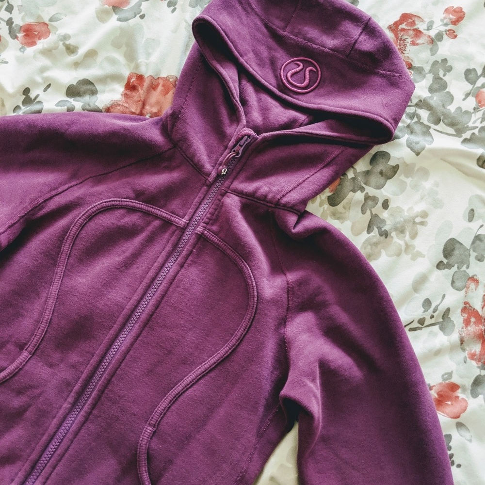 Purple Lululemon Scuba Hoodie